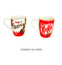 Mug en faïence décor imprimé 330 ml | Tasses & mugs | 800 CFA , dakar, Sénégal