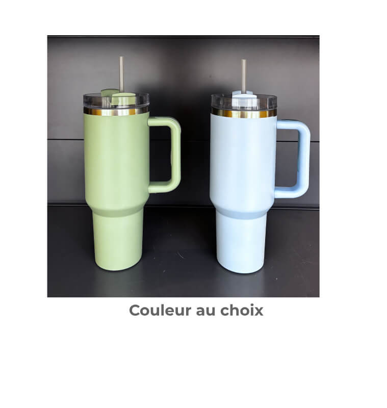 Mug isotherme en inox coloré 1300 ml | Conservation chaud/froid | 7 300 CFA , dakar, Sénégal