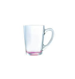 Mug en verre fond couleur Rainbow 320 ml | Tasses & mugs | 1 450 CFA , dakar, Sénégal