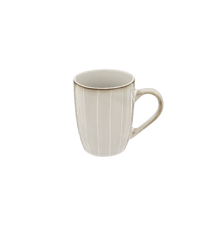 Mug LISON gris en faïence 330 ml | Tasses & mugs | 2 600 CFA , dakar, Sénégal
