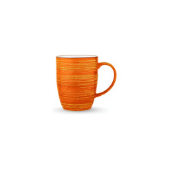 Mug 460 ml en porcelaine orange | Tasses & mugs | 2 300 CFA , dakar, Sénégal