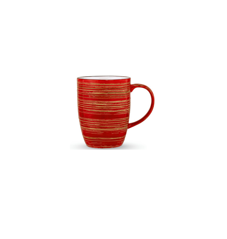 Mug 460 ml en porcelaine rouge | Tasses & mugs | 2 300 CFA , dakar, Sénégal