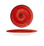 Assiette plate en porcelaine rouge 28 cm | Assiettes & coffrets d'assiettes | 4 600 CFA , dakar, Sénégal