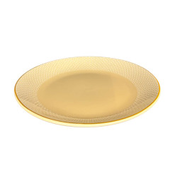 Assiette plate 27 cm en grès taupe | Assiettes & coffrets d'assiettes | 2 000 CFA , dakar, Sénégal