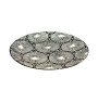 Assiette plate 27 cm Kushie noir et blanc | Assiettes & coffrets d'assiettes | 4 100 CFA , dakar, Sénégal