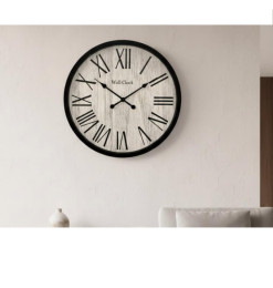 Horloge murale 60 x 60 cm noire | Horloges , Dakar, Sénégal