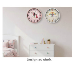 Horloge murale 30 x 30 cm | Décoration chambre enfant | 3 900 CFA , dakar, Sénégal