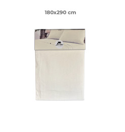 Drap plat 180x290 cm 100 % coton 57 fils ivoire | Linge de lit , Dakar, Sénégal