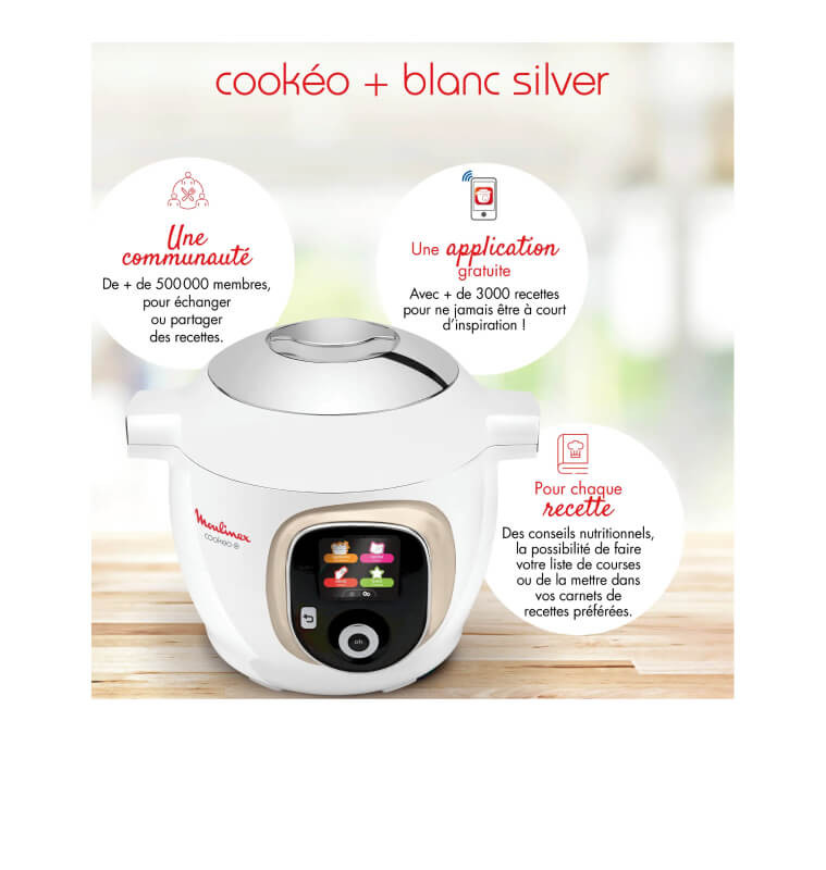 Multicuiseur intelligent Cookeo+ 1600W Moulinex | Air Fryer, friteuses à huile & cuiseurs | 224 000 CFA , dakar, Sénégal