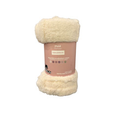 Plaid blanc extra doux 150x200, 220 GSM en polyester | Plaids & jetés , Dakar, Sénégal