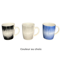 Mug 400 ml en grès bleu, gris ou noir | Tasses & mugs | 900 CFA , dakar, Sénégal
