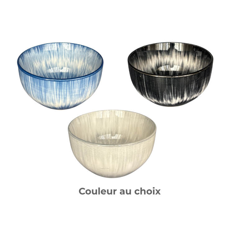 Bol à lait D14 cm en grès bleu, gris ou noir | Bols, saladiers & coupelles | 1 100 CFA , dakar, Sénégal