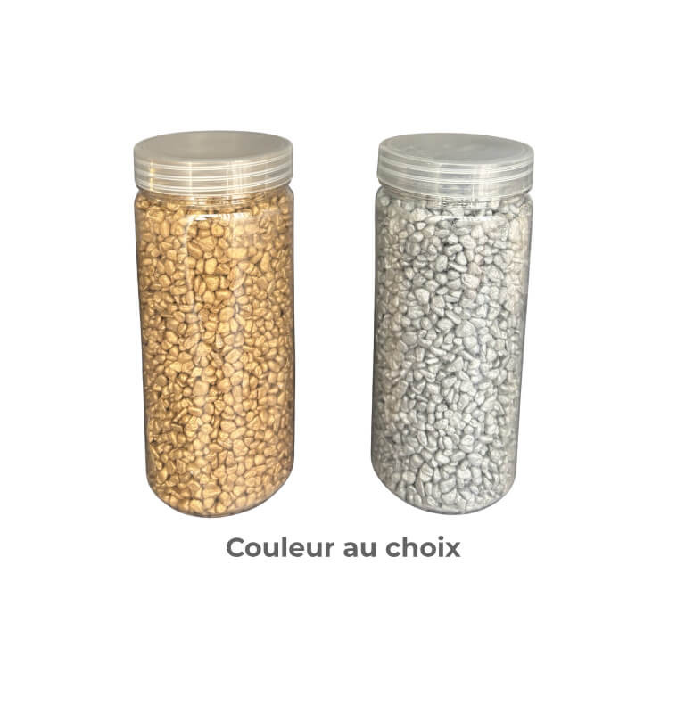 Pierres décoratives argent et or 700 g 0,4 à 0,6 cm | Fleurs séchées & sable déco , Dakar, Sénégal