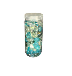 Pierres décoratives en verre 600 g bleu vert | Fleurs séchées & sable déco , Dakar, Sénégal
