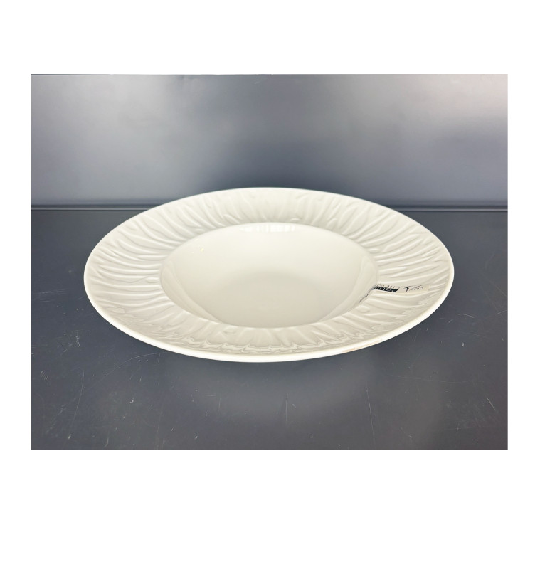 Assiette à pâtes 25 cm en porcelaine blanche | Vaisselle en porcelaine blanche | 4 000 CFA , dakar, Sénégal