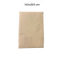 Housse de couette 140 x 200 cm 100 % coton 57 fils taupe | Linge de lit , Dakar, Sénégal