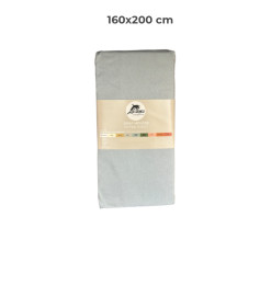 Drap housse 160 x 200 cm 100 % coton 57 fils bleu aqua | Linge de lit , Dakar, Sénégal
