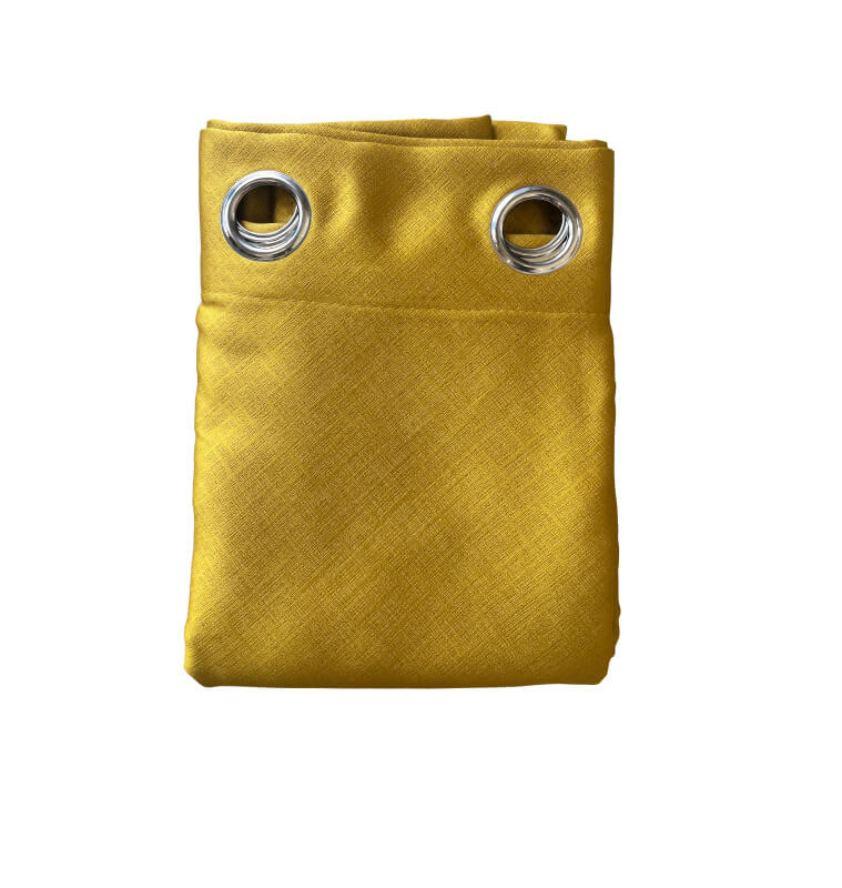Rideau occultant 140x265 cm 100% blackout 380g/m² Jaune | Rideaux & voilages , Dakar, Sénégal