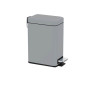 Poubelle à pédale rectangulaire 5L fermeture soft close gris clair mat | Poubelles salle de bain | 12 500 CFA , dakar, Sénégal