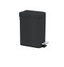 Poubelle à pédale rectangulaire 5L fermeture soft close noir mat | Poubelles salle de bain | 12 500 CFA , dakar, Sénégal