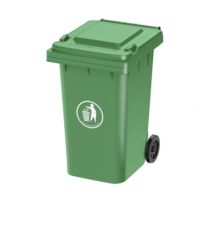 Poubelle 120L verte avec couvercle et pédale | Poubelles cuisine & extérieur | 48 000 CFA , dakar, Sénégal