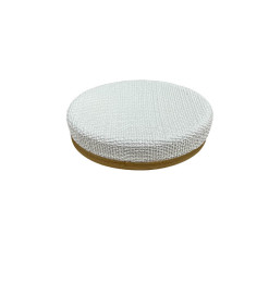 Porte-savon en polyresine et bambou blanc 14x9x2.5 cm | Accessoires salle de bain | 2 800 CFA , dakar, Sénégal