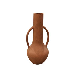 Vase amphore en céramique rouge rouille, 28x27x61.5 cm\r\n | Vases déco , Dakar, Sénégal