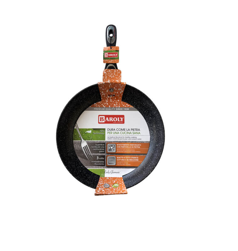 Poêle 32 cm en aluminium antiadhésif effet granit, tous feux dont induction | Poêles | 14 000 CFA , dakar, Sénégal