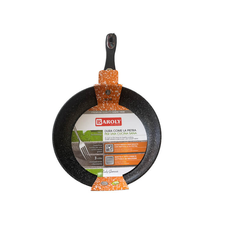 Poêle 28 cm en aluminium antiadhésif effet granit, tous feux dont induction | Poêles | 11 200 CFA , dakar, Sénégal