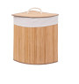 Panier à linge d'angle en bambou naturel certifié FSC 48L, 35 x 25 x 60 cm | Paniers à linge | 15 900 CFA , dakar, Sénégal