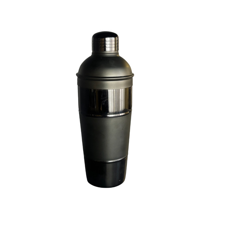 Shaker à cocktail 750 ml en inox noir avec finition bimatière mat et brillant | Le bar | 9 500 CFA , dakar, Sénégal