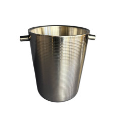 Seau à champagne double paroi en inox poli argent avec anses, D20 cm | Le bar | 18 200 CFA , dakar, Sénégal