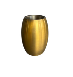 Rafraîchisseur à vin double paroi en inox doré brossé, 12 x 20 cm | Le bar | 24 000 CFA , dakar, Sénégal