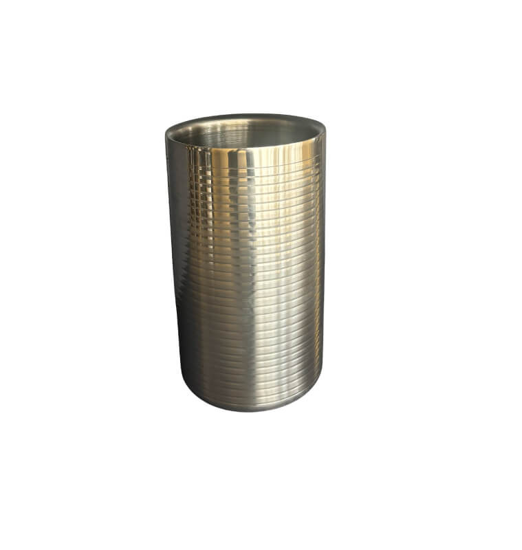 Rafraîchisseur à vin double paroi en inox brossé argent, 12 x 20 cm | Le bar | 9 200 CFA , dakar, Sénégal