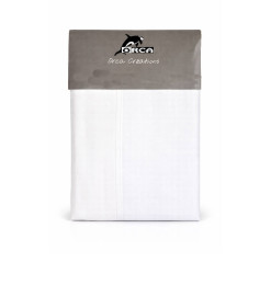 Drap plat blanc uni 230x270 cm 100% coton | Linge de lit , Dakar, Sénégal