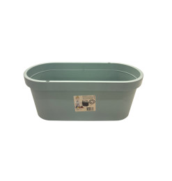 Pot de fleurs Karll vert menthe, 60 x 28 x 25 cm