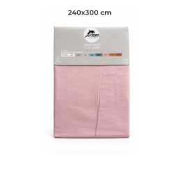 Drap plat 240 x 300 cm 100 % coton 57 fils rose | Linge de lit , Dakar, Sénégal