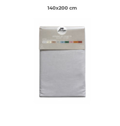 Housse de couette 140 x 200 cm 100 % coton 57 fils gris | Linge de lit , Dakar, Sénégal