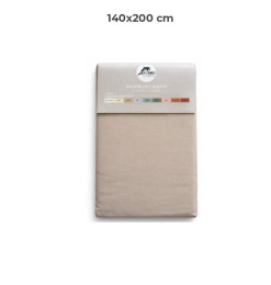 Housse de couette 140 x 200 cm 100 % coton 57 fils taupe | Linge de lit , Dakar, Sénégal