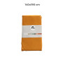 Drap housse 140 x 190 cm 100 % coton 57 fils moutarde | Linge de lit , Dakar, Sénégal