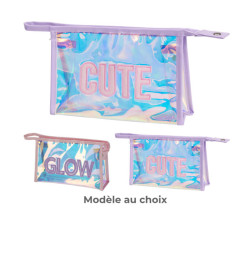 Trousse de maquillage holographique Eleganza "Glow" & "Cute" | Accessoires beauté | 4 300 CFA , dakar, Sénégal