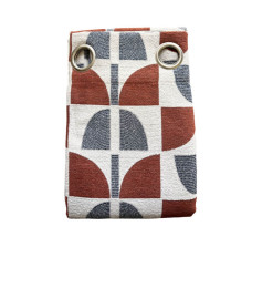 Rideau jacquard blanc et terra 140x280cm, 550g/m² | Rideaux & voilages , Dakar, Sénégal