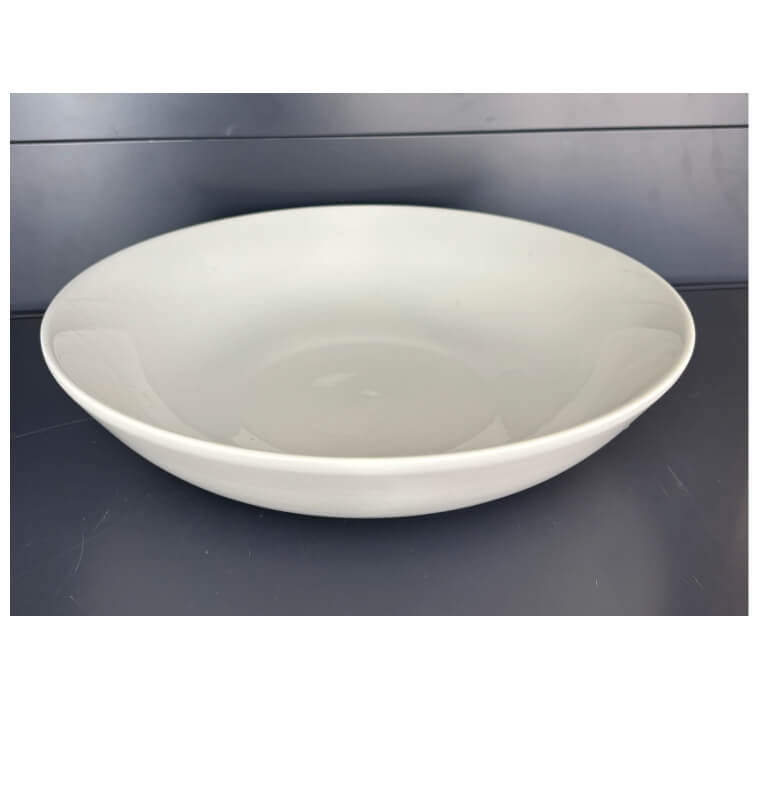 Saladier rond en porcelaine blanche, 36x36x8cm | Vaisselle en porcelaine blanche | 7 900 CFA , dakar, Sénégal