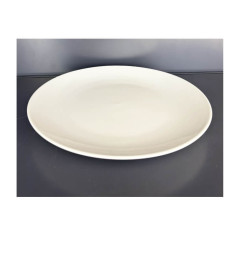 Plat de présentation rond en porcelaine blanche Dia 36x3,5cm | Vaisselle en porcelaine blanche | 5 300 CFA , dakar, Sénégal