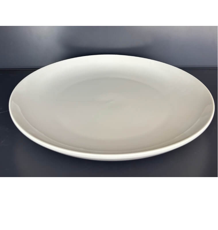 Assiette de présentation en Porcelaine blanche Dia 40x5cm | Vaisselle en porcelaine blanche | 9 900 CFA , dakar, Sénégal