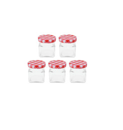 Pot de conservation en verre 50ml avec Couvercle - Lot de 5 | Bocaux & bonbonnières | 2 200 CFA , dakar, Sénégal