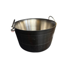 Seau à champagne double paroi en inox noir mat avec anses, 36 x 18 cm | Le bar | 49 000 CFA , dakar, Sénégal