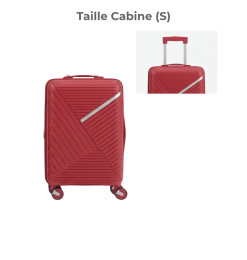Valise trolley rigide...