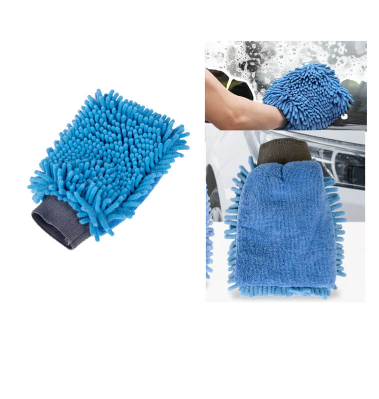 Gant de lavage chenille 2 en 1, bleu | Ménage | 2 400 CFA , dakar, Sénégal