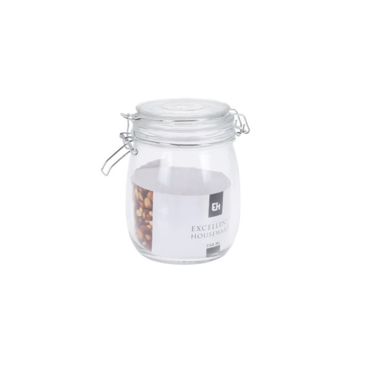 Bocal en verre avec couvercle hermétique, 750 ml | Bocaux & bonbonnières | 2 700 CFA , dakar, Sénégal